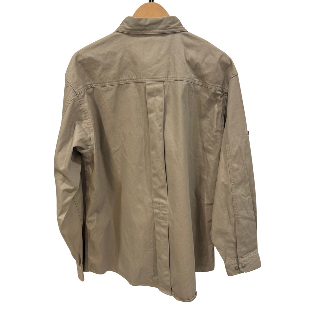 Woolrich Outdoor Guide Collection Men’s Khaki Shirt L 42–44 NWT $79 Cotton - Picture 2 of 7